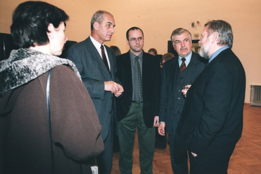 zleva Rostislav Slavotínek, Martin Reissner, Jiří Zahrádka, Filip Oberfalcer